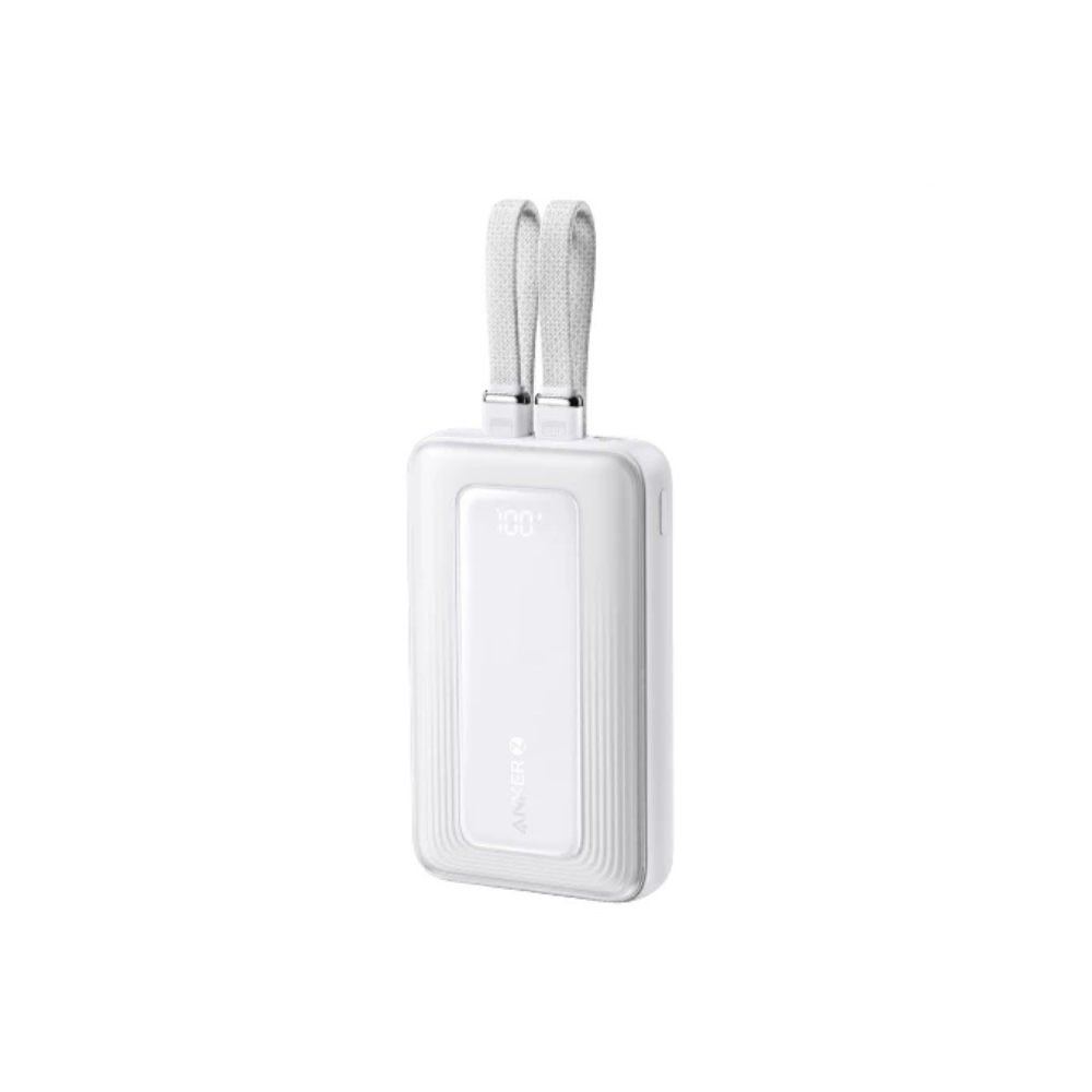 Pin Dự Phòng Kèm Cáp Type-C + Lightning ANKER Zolo A1680 10000mAh 30W (USB + Type-C Port, Digital Display) - Ảnh 1