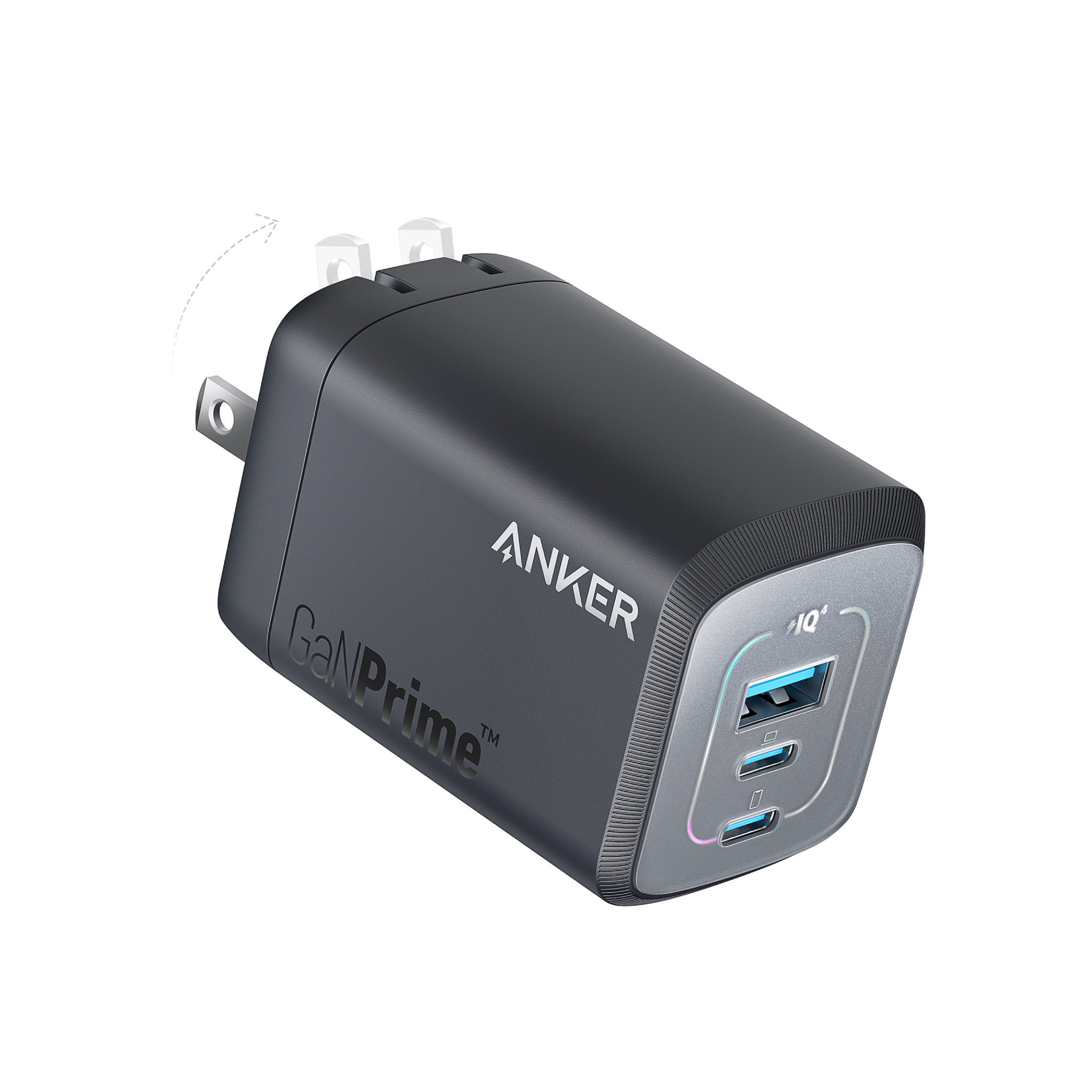 Củ Sạc Nhanh ANKER 737 Prime A2343 100W (PowerIQ™ 4.0, ActiveShield™ 2.0, GaN II, Anker GaNPrime™, 2C+1A) - Ảnh 1