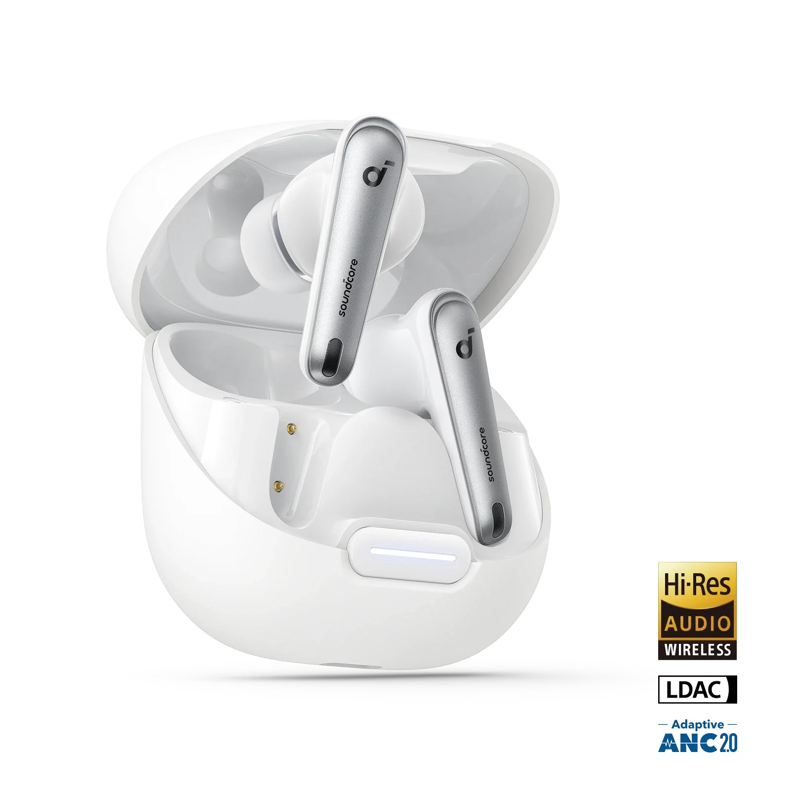 Tai Nghe Không Dây TWS SOUNDCORE Liberty 4 NC (Bluetooth v5.3, 10H, AI 6 Mic, Hi-Res Audio, Adaptive ANC 2.0, BassUp™, IPX4, Support App, Google Fast Pair) - Ảnh 7