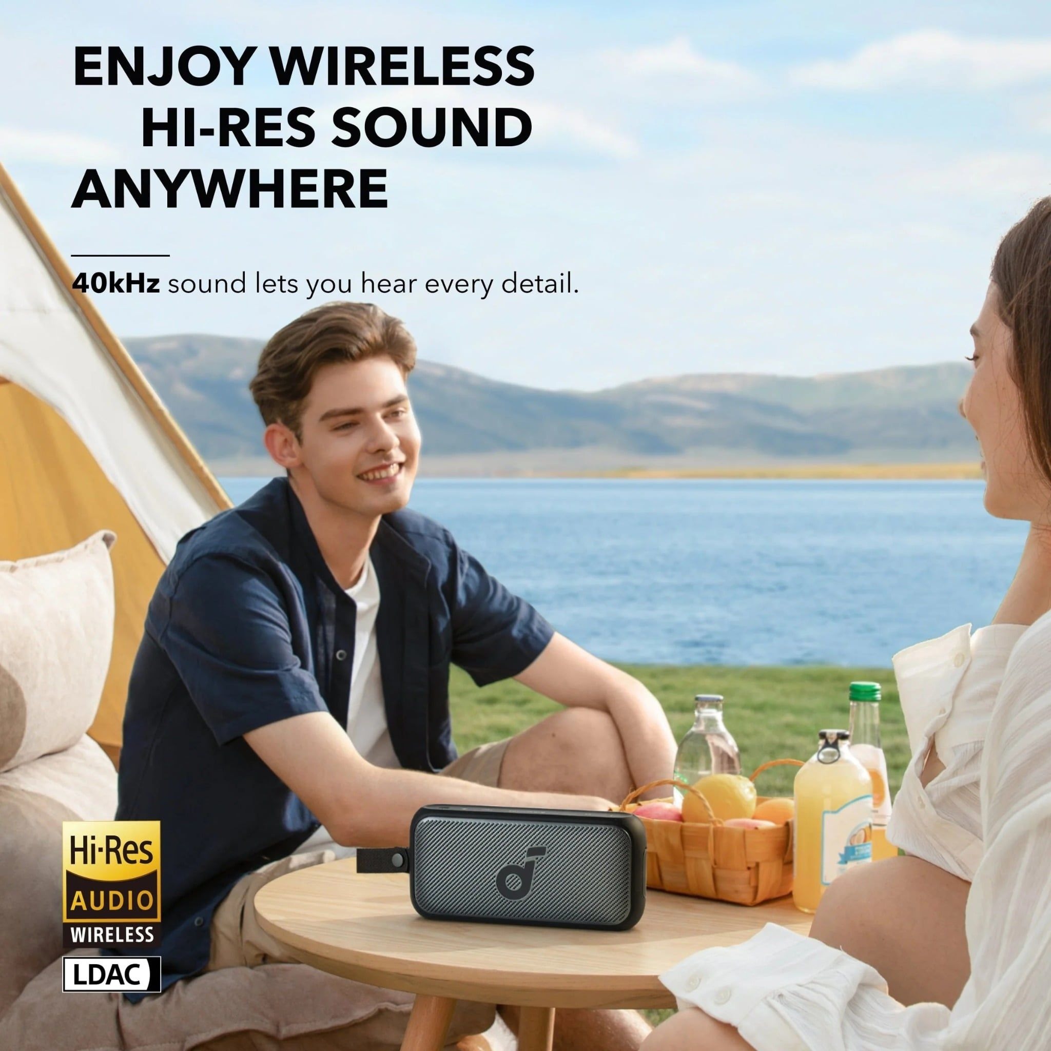 Loa Di Động Bluetooth SOUNDCORE Motion 300 30W (Bluetooth v5.3, 13H, TWS, Hi-Res Audio, ACC LC, SmartTune) - Ảnh 3